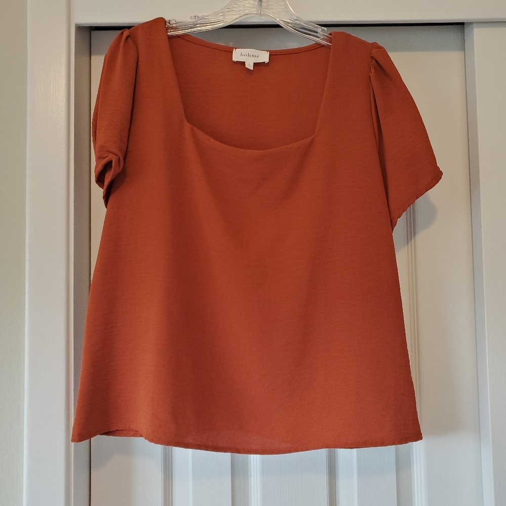 Bohme rusted orange top